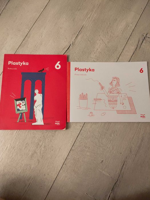 Podręcznik i zeszyt cwiczen klasa 6 Plastyka