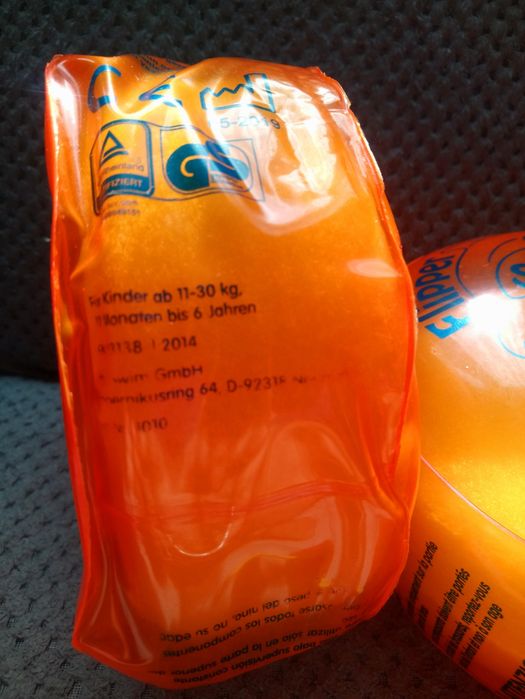 Rękawki do pływania Flipper defekt