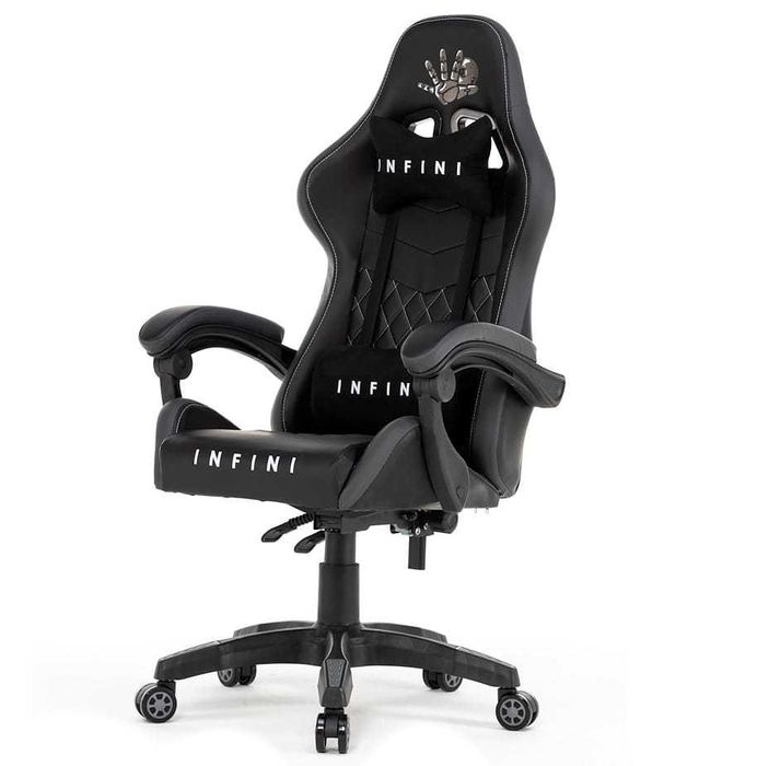 Fotel Gamingowy Gracza Infini Five Black