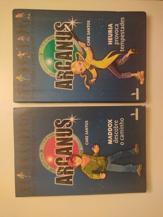 Livros da coleção "Arcanus" 4€ unidade (conjunto: 6)