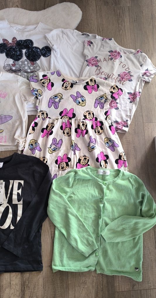 134 paczka 11 ubrań dla dziewczynki Zara Sinsay Pepco primark