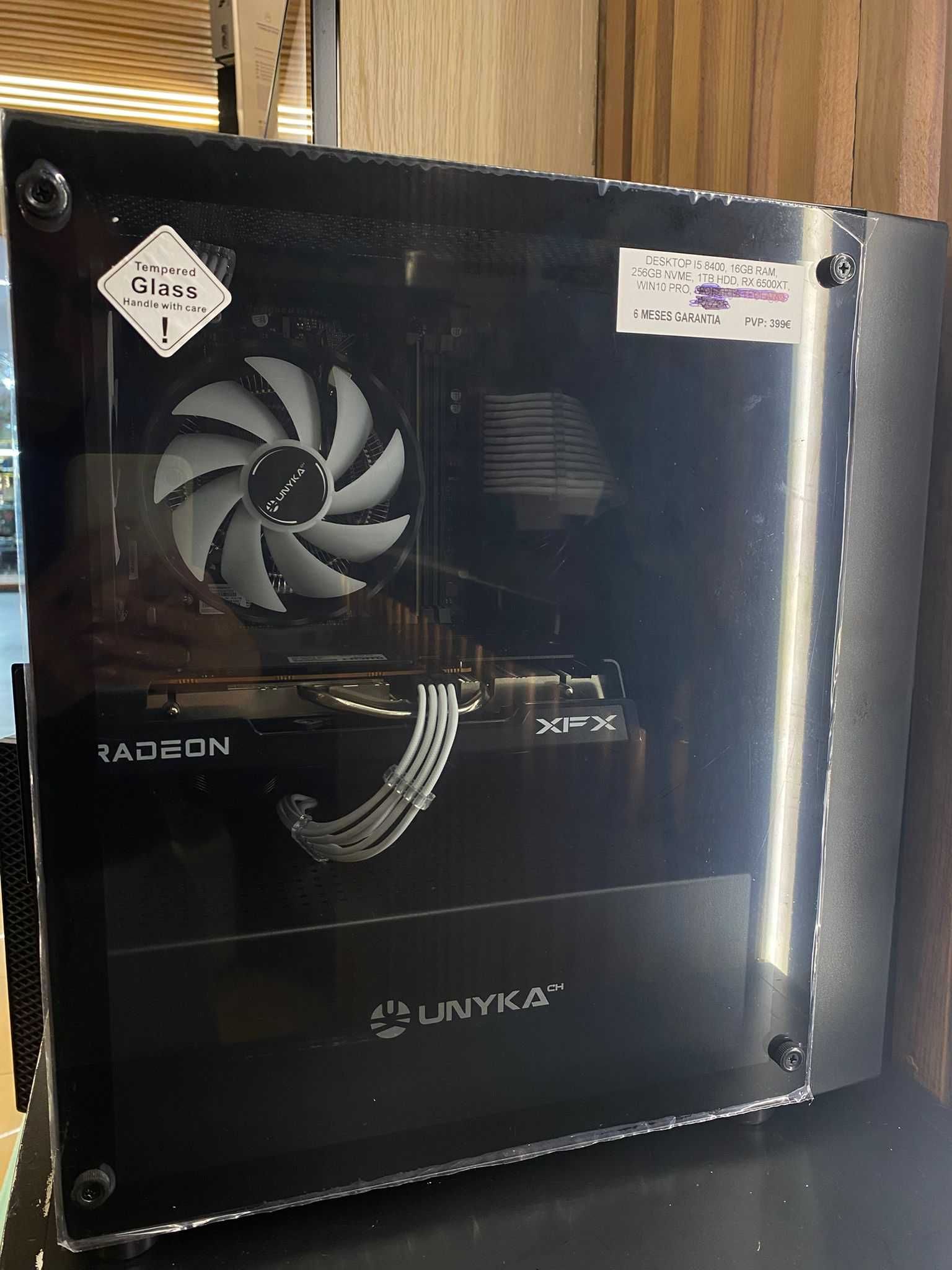 DESKTOP i5-8400, RX 6500XT