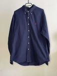 Koszula Granatowa Bawełniana Ralph Lauren Slim Fat