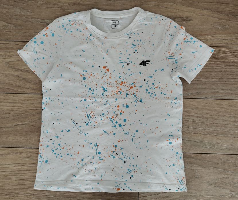 Zestaw koszulek z krótkim rękawem adidas i 4F, r. 146