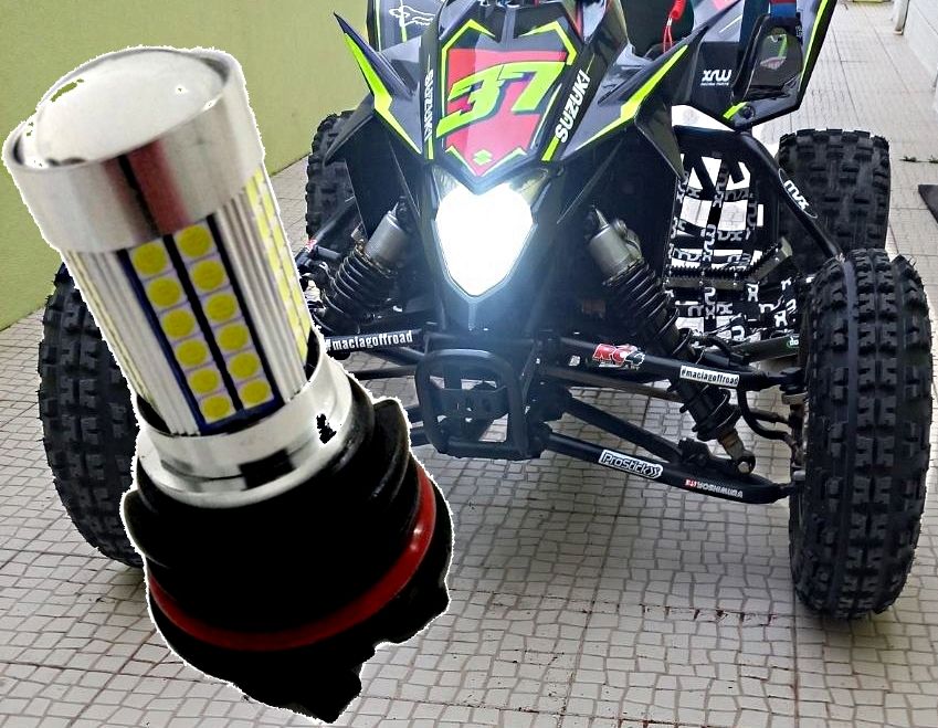 Lâmpadas Suzuki LTR LED e LTZ K>9 (NOVAS)