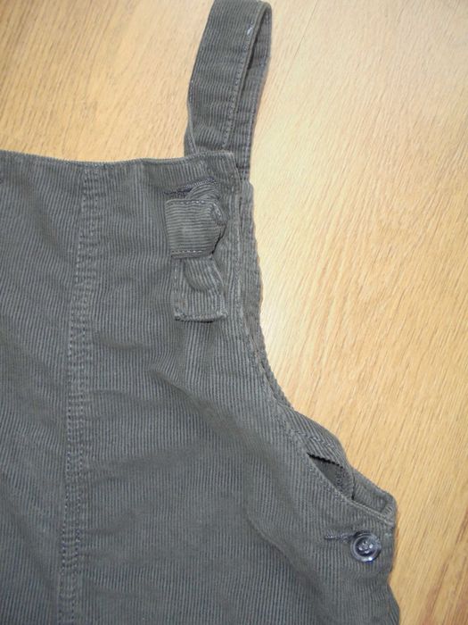 Spodnie, ogrodniczki, sztruksowe, NOWE Z METKĄ, NEXT, rozm 122cm/7 lat