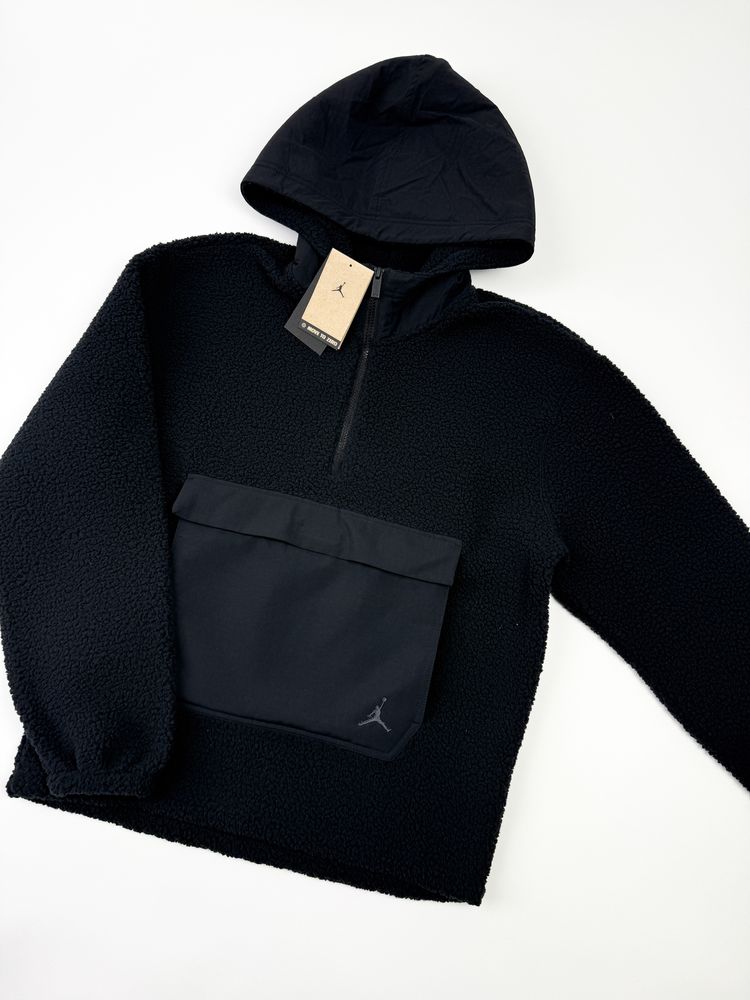 Оригінал! Чоловіче Худі Nike Sherpa чорне (M/L) / Нове з бірками!
