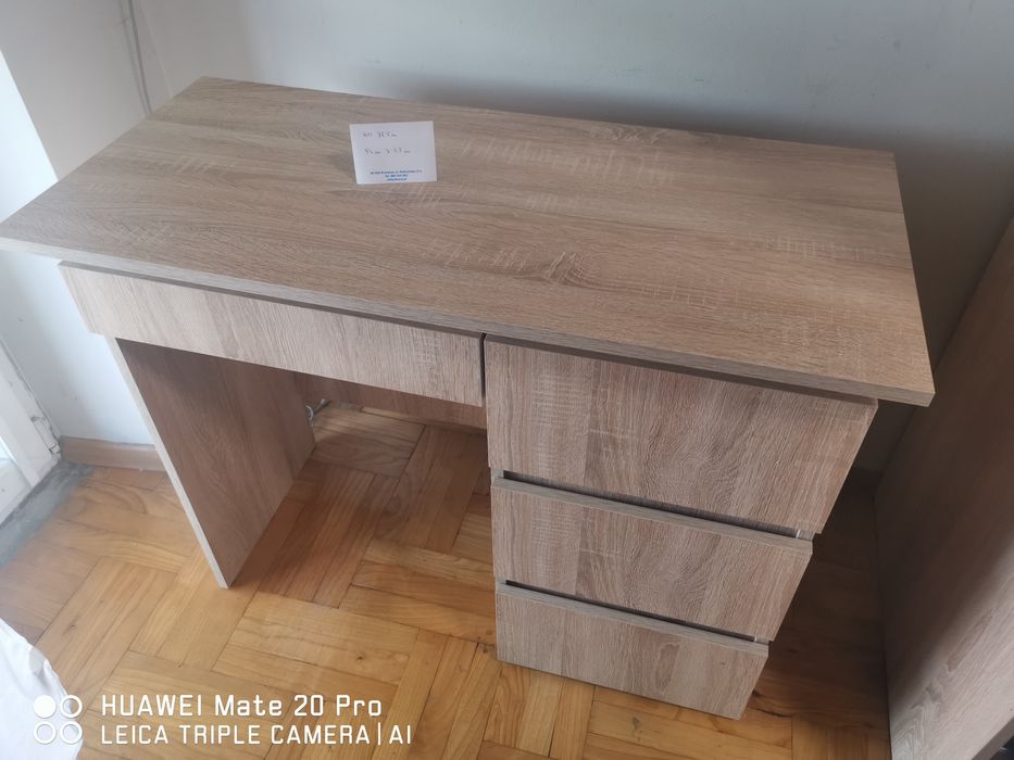 Biurko nowe, dąb sonoma