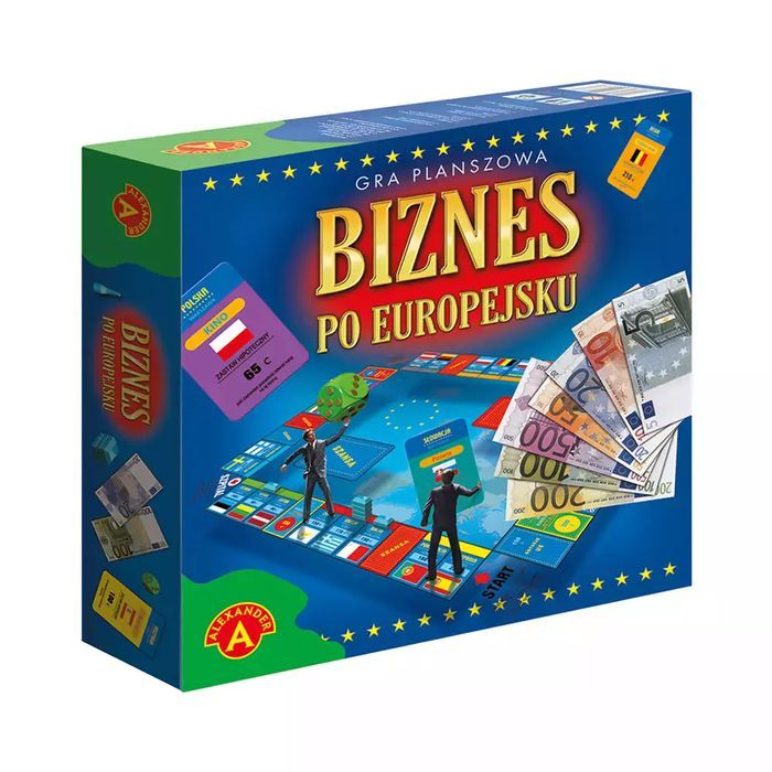 Biznes po europejsku. Gra planszowa. Alexander
