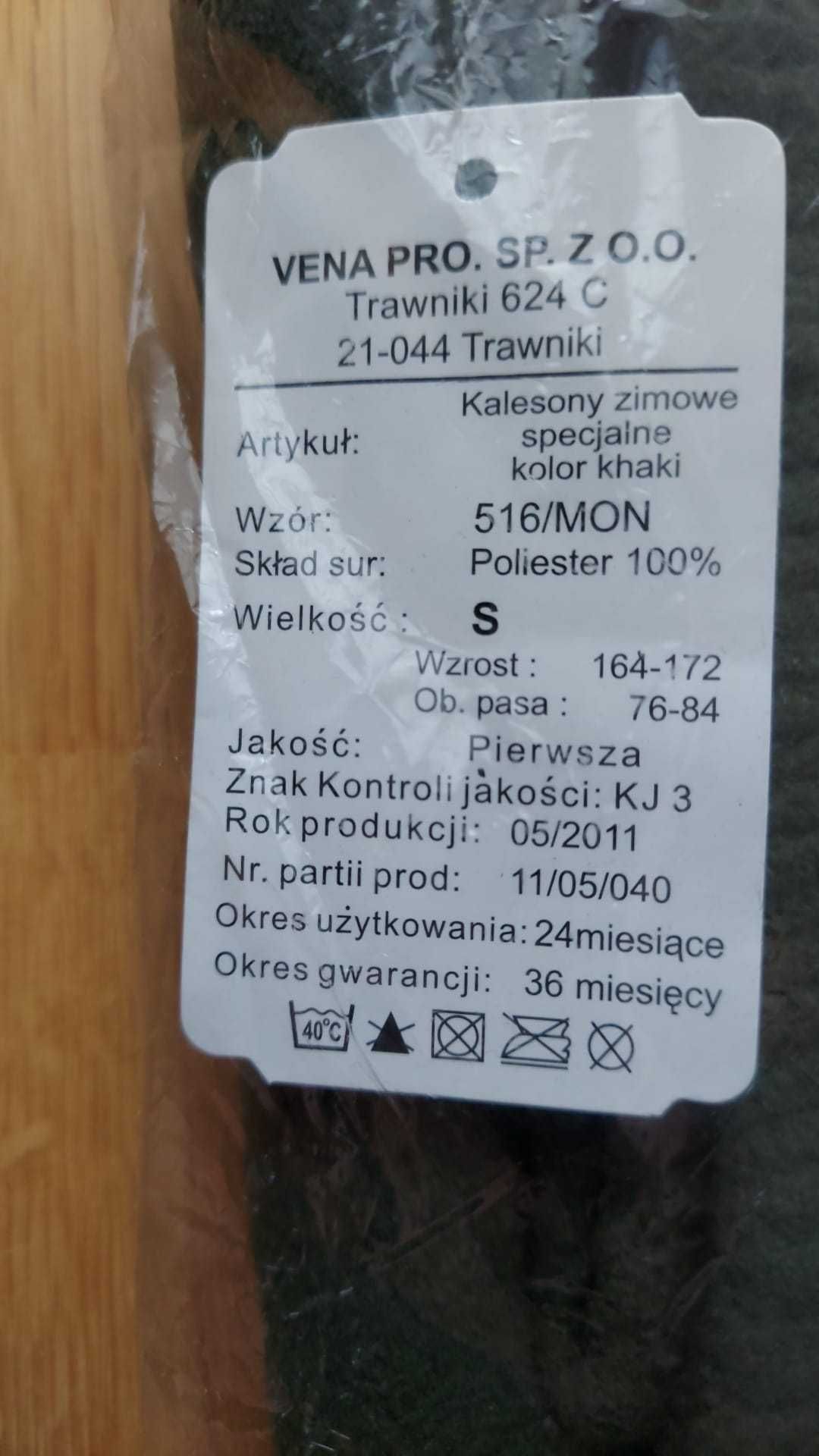 Kalesony Zimowe wojskowe 516/MON