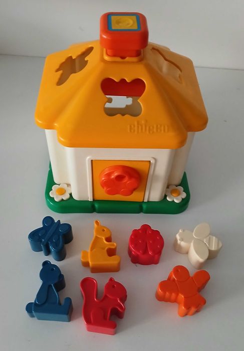 vintage chicco casa de formas anos 80