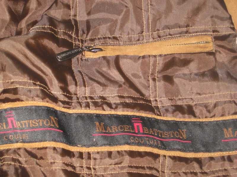 Kurtka męska beżowa brązowa 48 XL XXL 2xl duża na zamek jesień