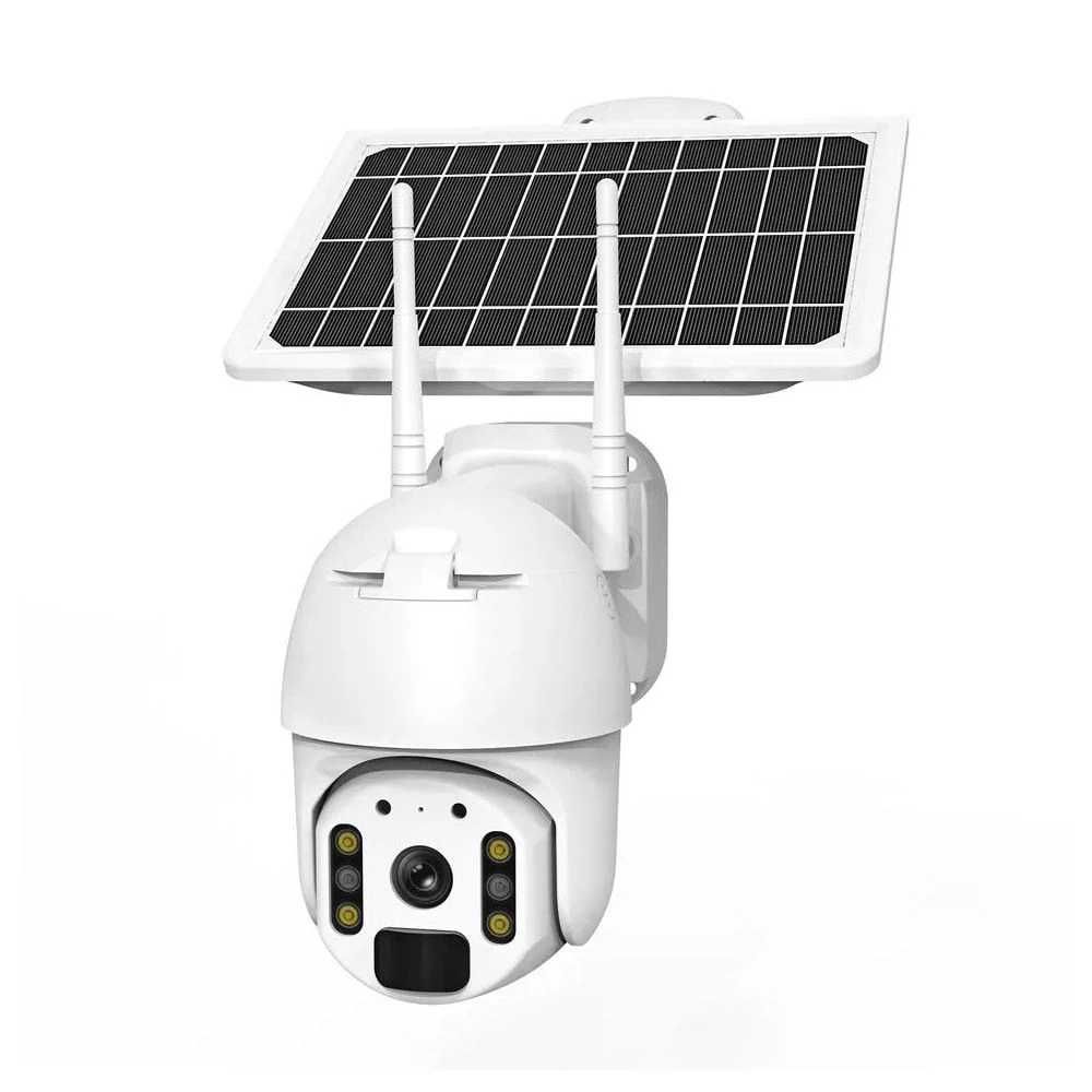 Камера Відеоспостереження Автономна з 4G та Сонячною Панеллю