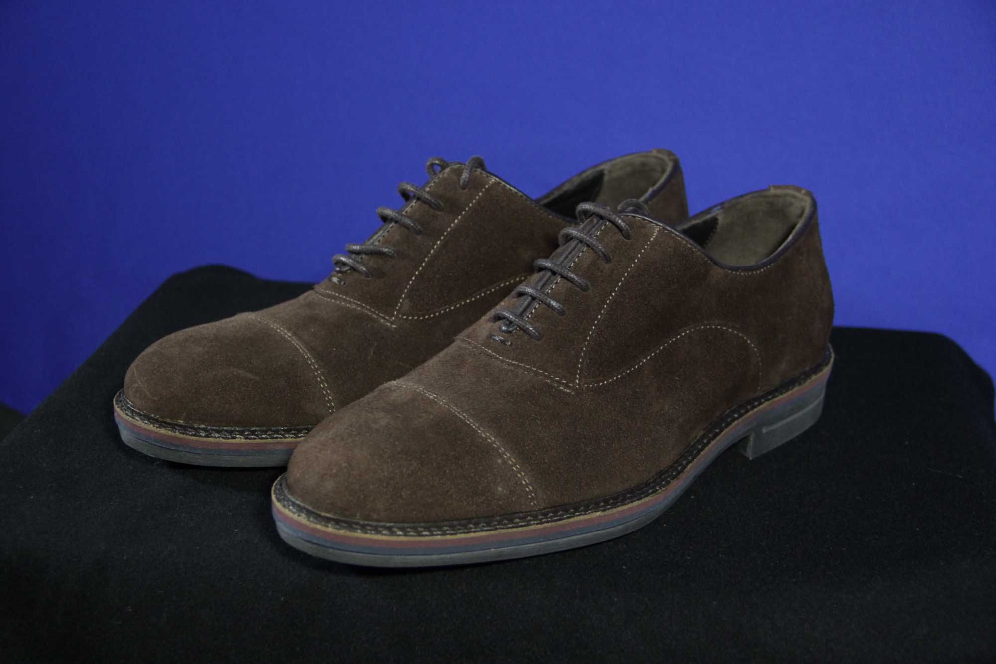 Sapato castanho de camurça, Stromberg Shoe Collection - Novo