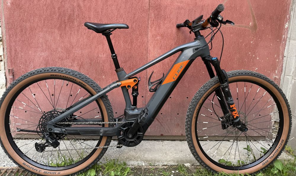 Електро двохпідвіс Cube Stereo Race HPA, розмір M 18’, 45км/год, Fox