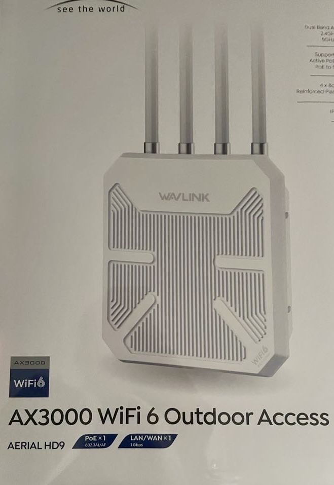 Zewnętrzny router WiFi 6 Wavlink AX3000 dalekiego zasięgu