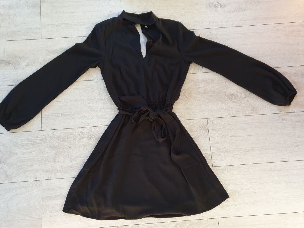Sukienka czarna H&M 34