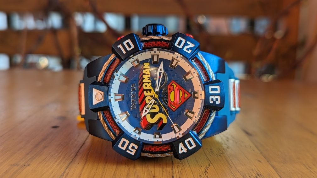 Nowy Zegarek Invicta 41139 DC COMICS SUPERMAN BOLT Ed Limit nr 87/4000