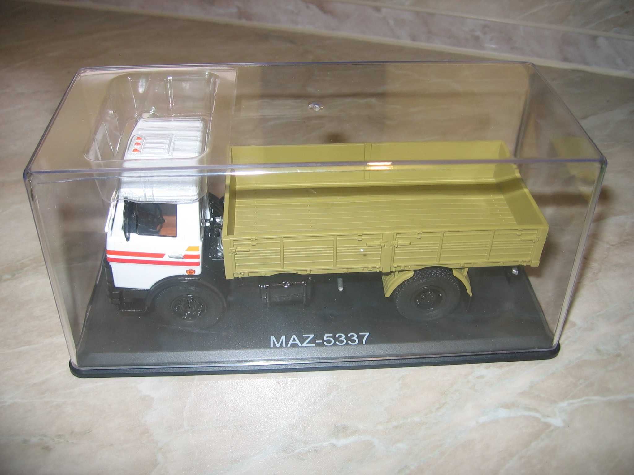 MAZ 5337 - SSM - skala 1:43 - Kultowe ciężarówki auta PRL