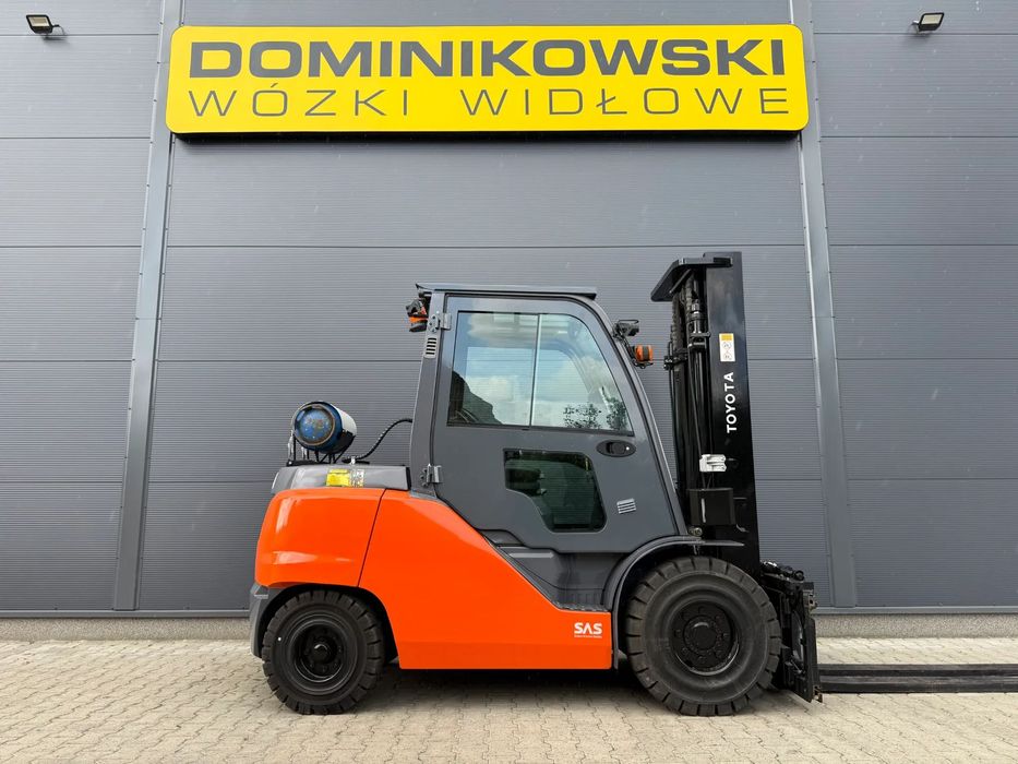 Toyota 8FG45N  wózek widłowy 2015R. LPG duplex WYNAJEM SPRZEDAŻ SERWIS