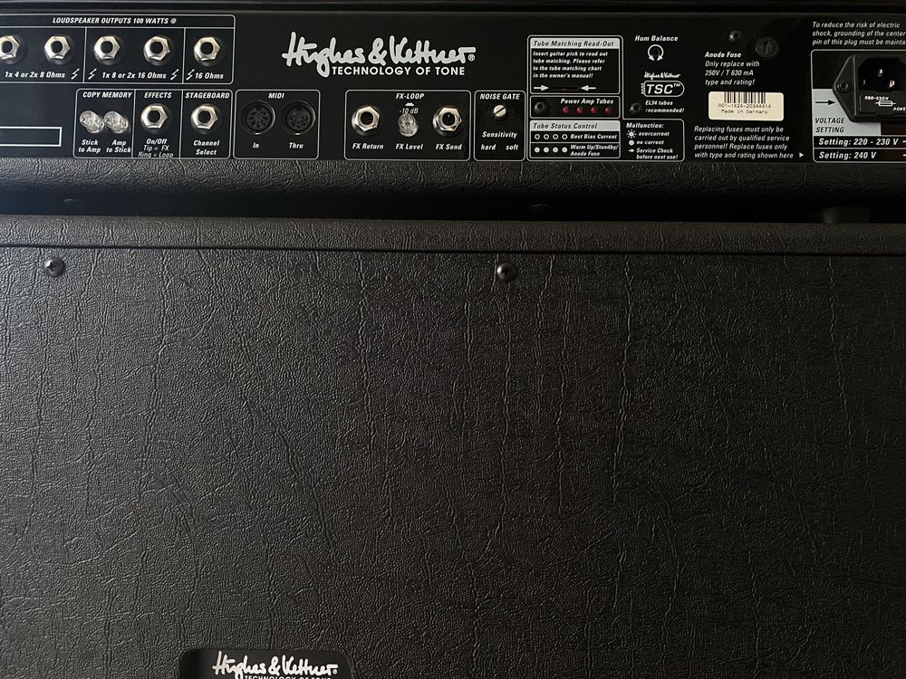 Wzmacniacz Hughes & Kettner Coreblade Head i Kolumna