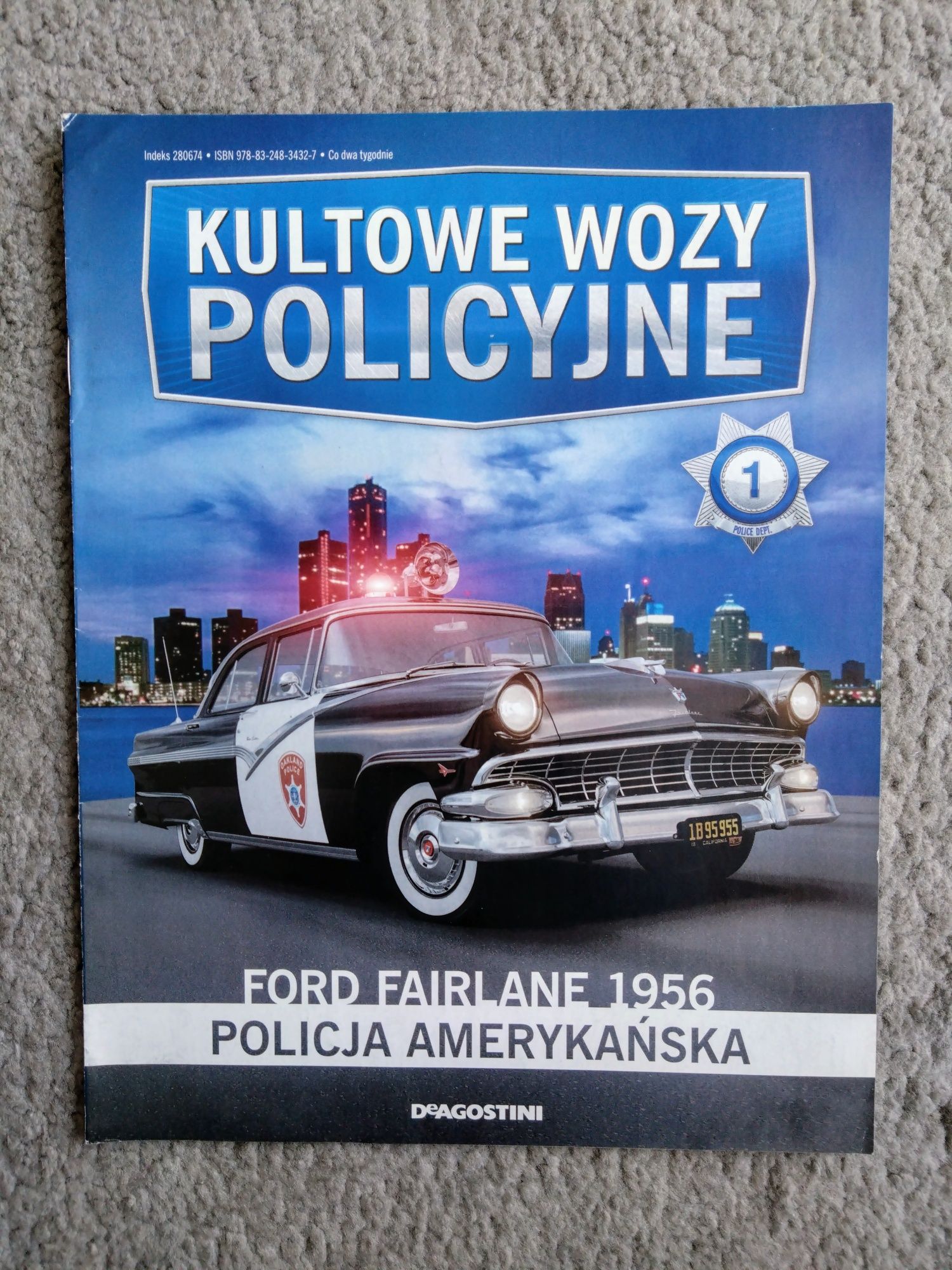 Kultowe Wozy Policyjne nr 1 - Ford Fairlane 1956 Policja Amerykańska