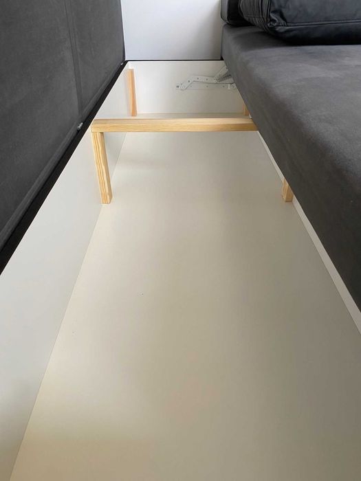 Kanapa z funkcją spania i schowkiem - jak nowa