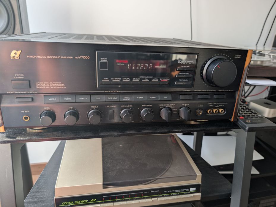 Sansui AV 7000 wzmacniacz stereo retro vintage high end kino domowe