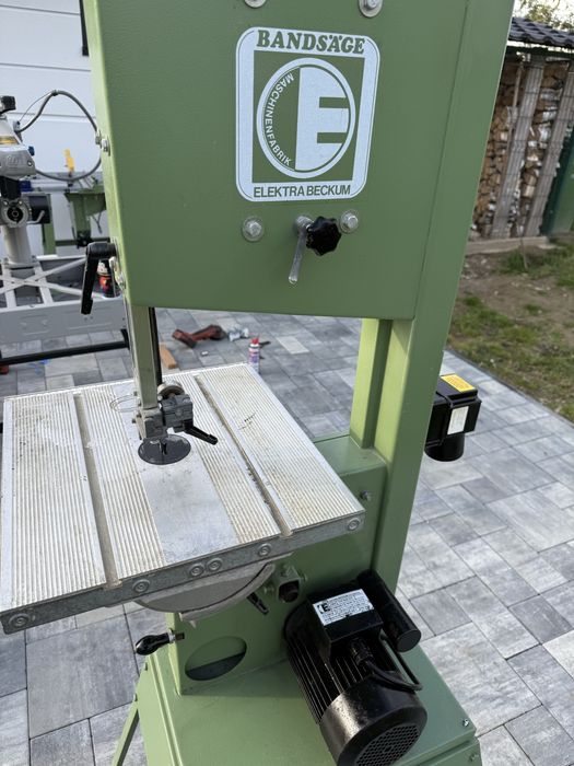 Elektra beckum bas 315/4 Piła tasmowa