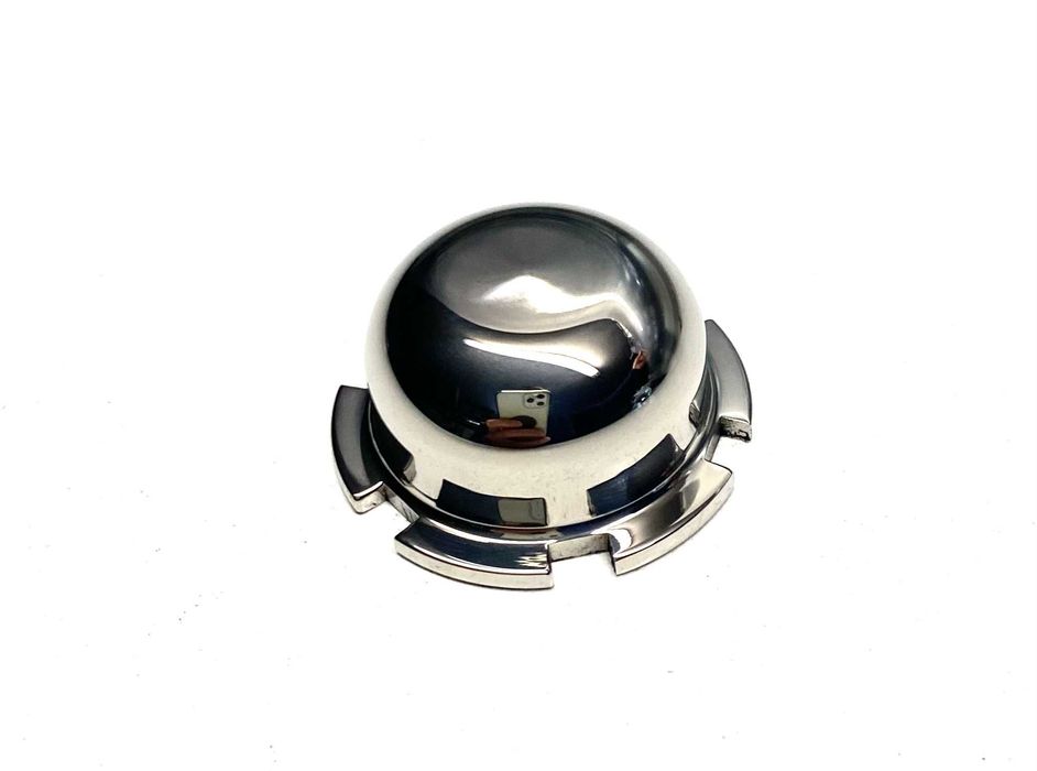 Nakrętka ozdobna sztycy główki ramy Romet nierdzewka POLEROWANA chrom