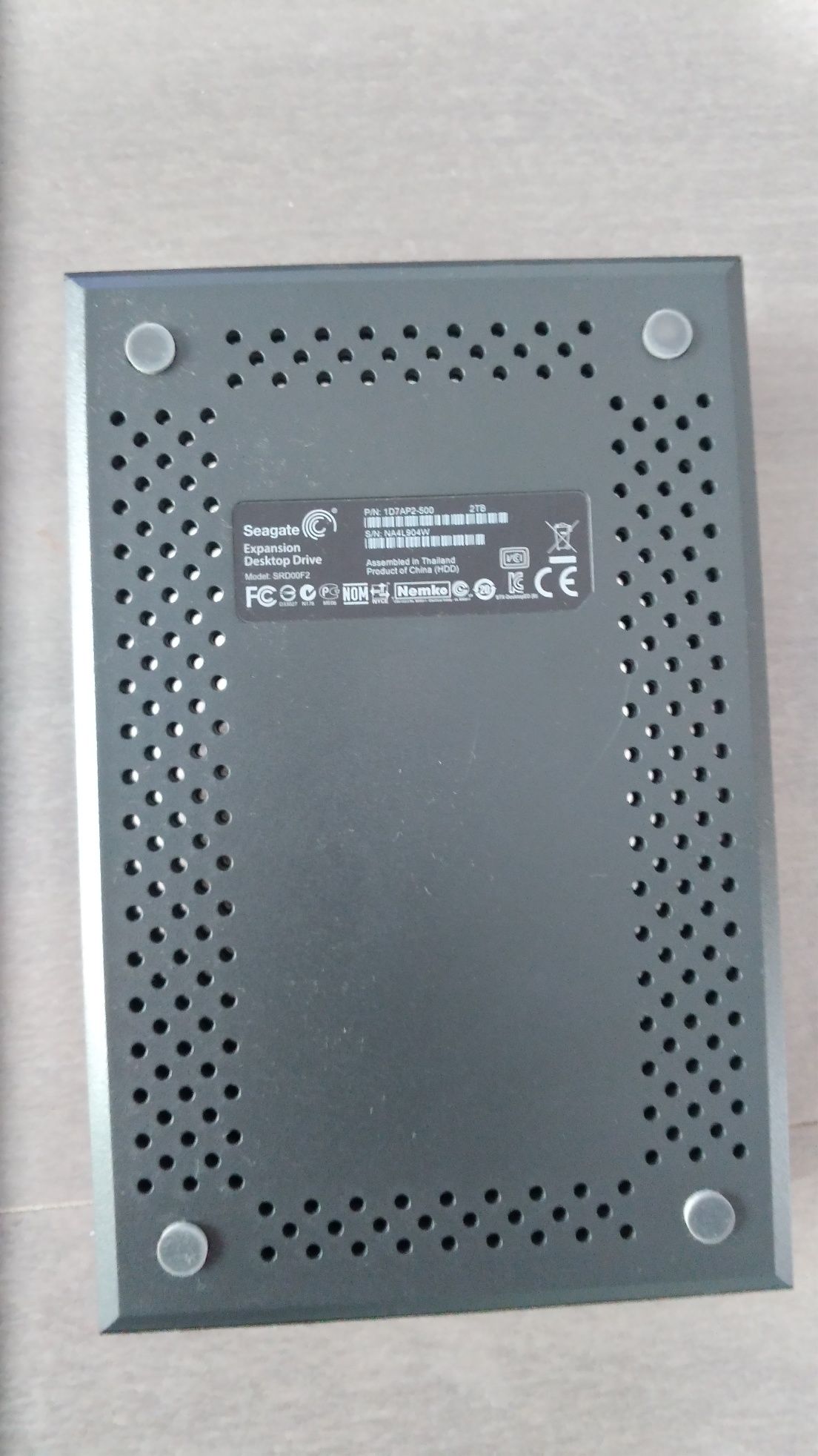 Discos Externos Seagate Expsnsion 0,5TB + 2TB (conjunto)