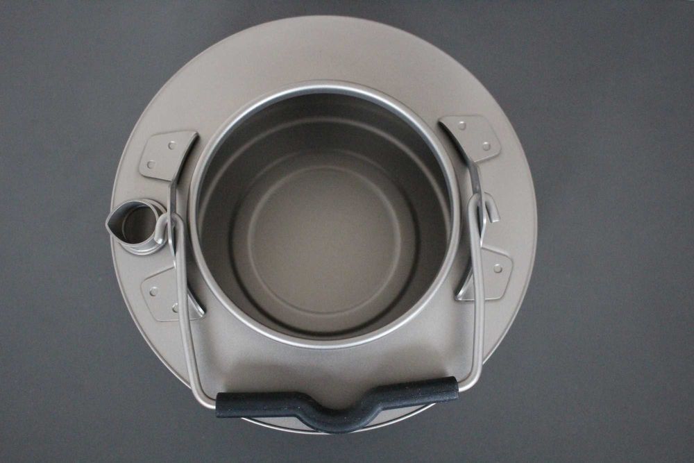 Чайник титановый Widesea titanium 800 ml титановий для кемпінгу.