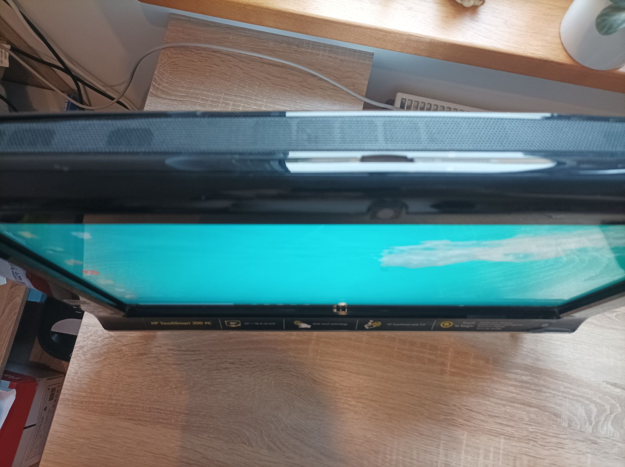 Komputer HP Touch Smart 300 PC komputer dotykowy + klawiatura + myszka