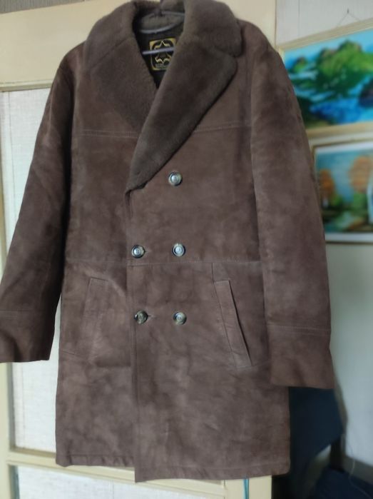 Дублёнка мужская натуральная кожа