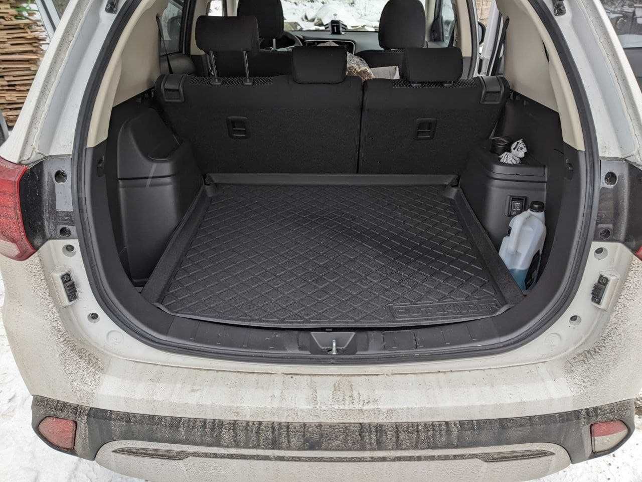 Коврик в багажник Митсубиши Оутлендер Mitsubishi Outlander 2012-2022