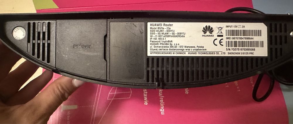 Router Huawei B525s-23a