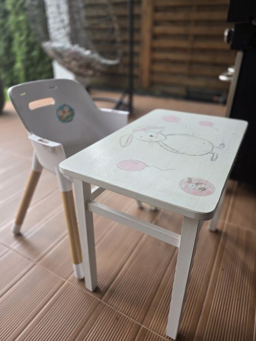 Stolik dziecięcy plus krzesełko