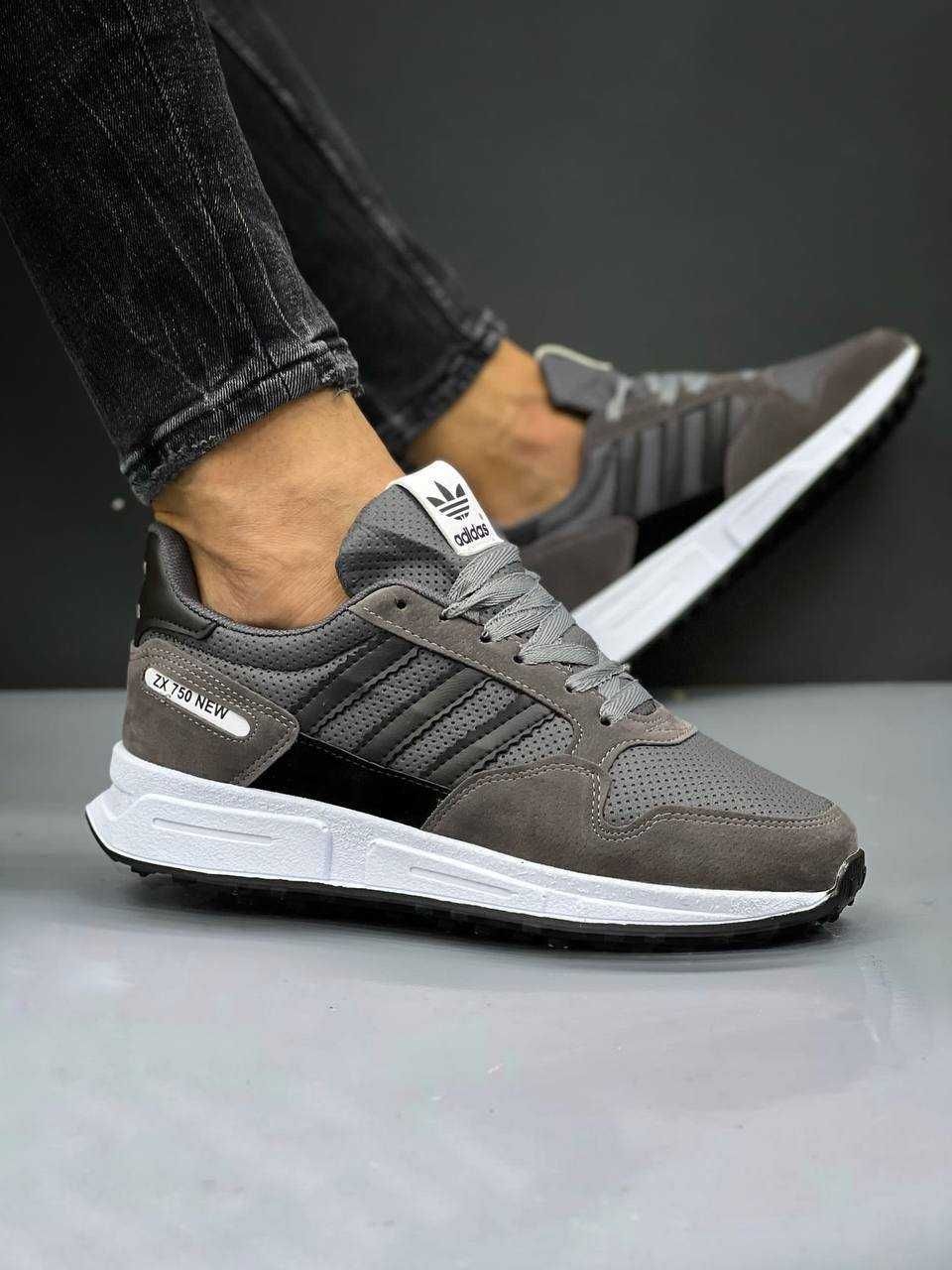 Кросівки чоловічі демісезон Adidas ZX 750 Gray Розмір: 40,41