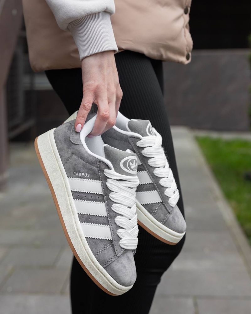 Жіночі кросівки Adidas Campus Grey White