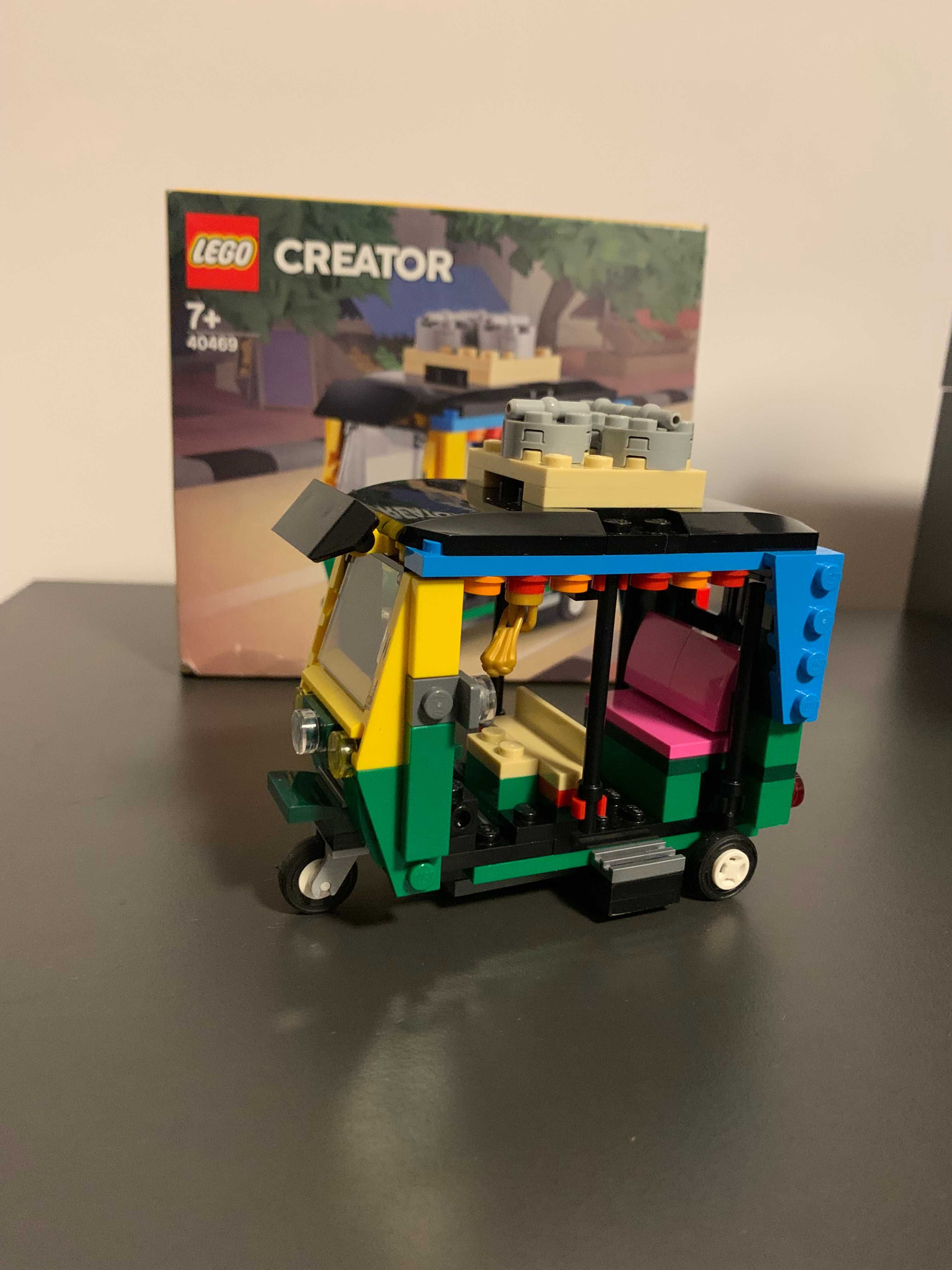 LEGO Creator 40469 Autoriksza Tuk Tuk