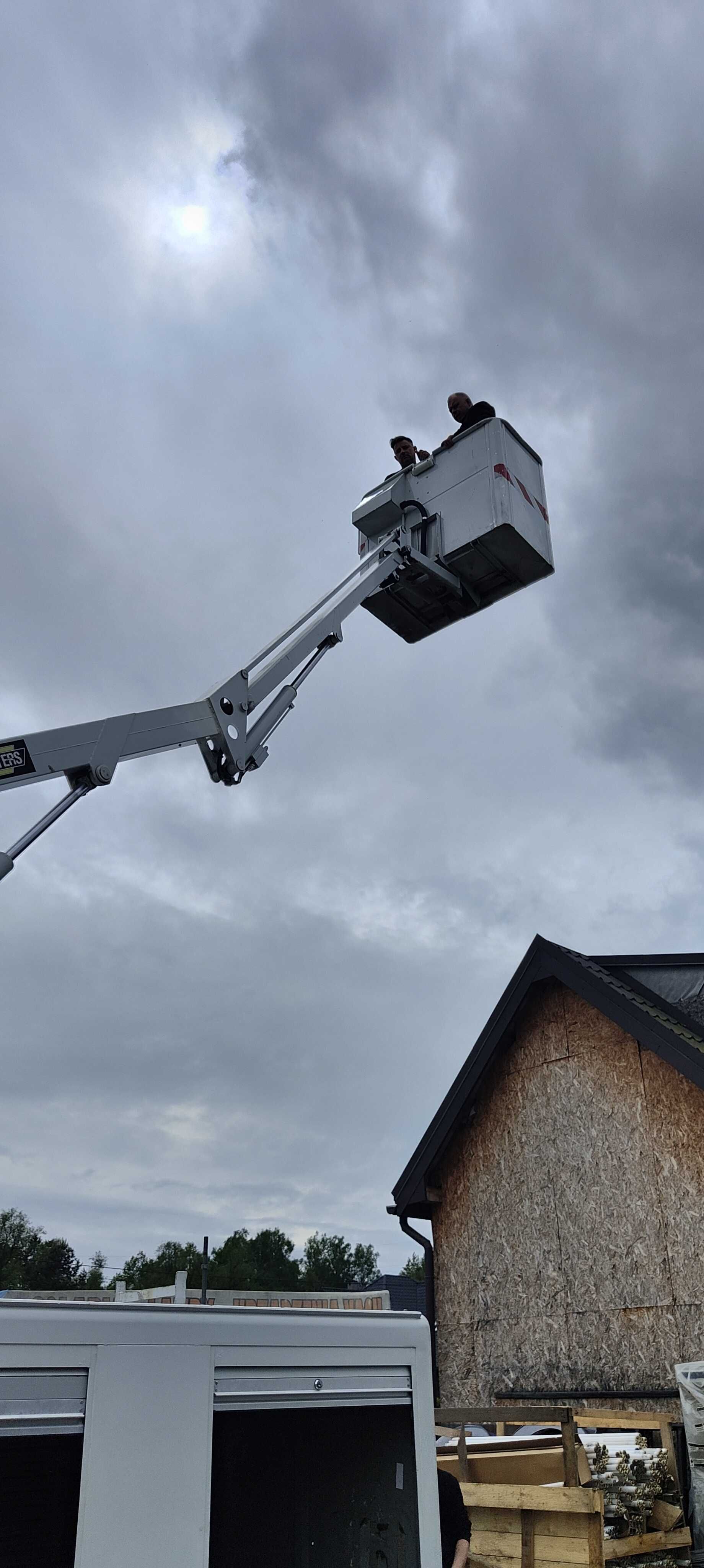 zwyżka usługi podnośnikiem koszowym do 12 m