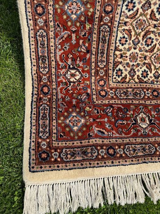 Dywan Wełniany Kaszmirowy perski Indo Herati 270x200 sklep 12 tys