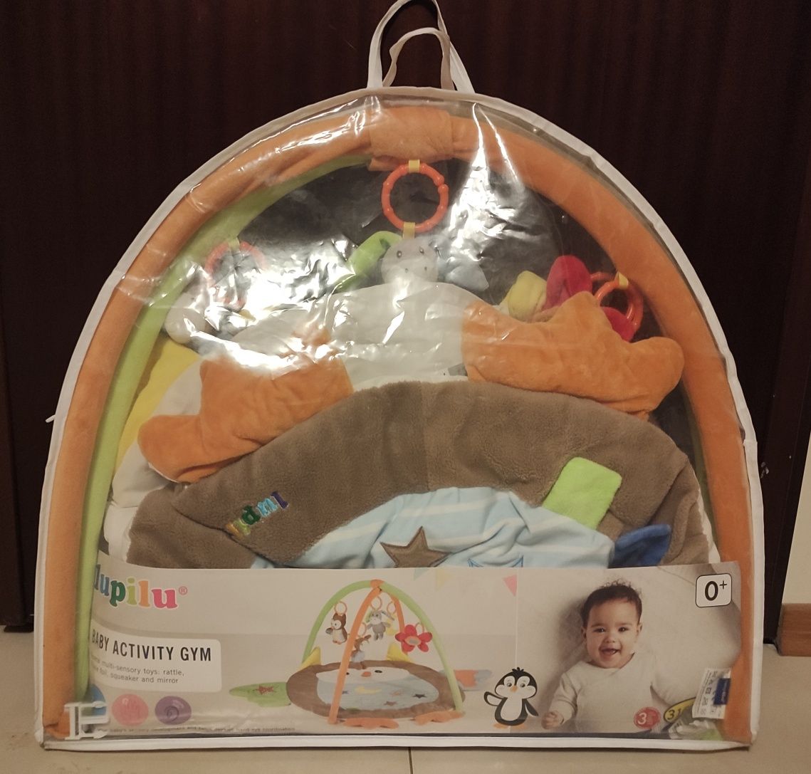 Mata kocyk edukacyjny LUPILU dla niemowlaka 0+