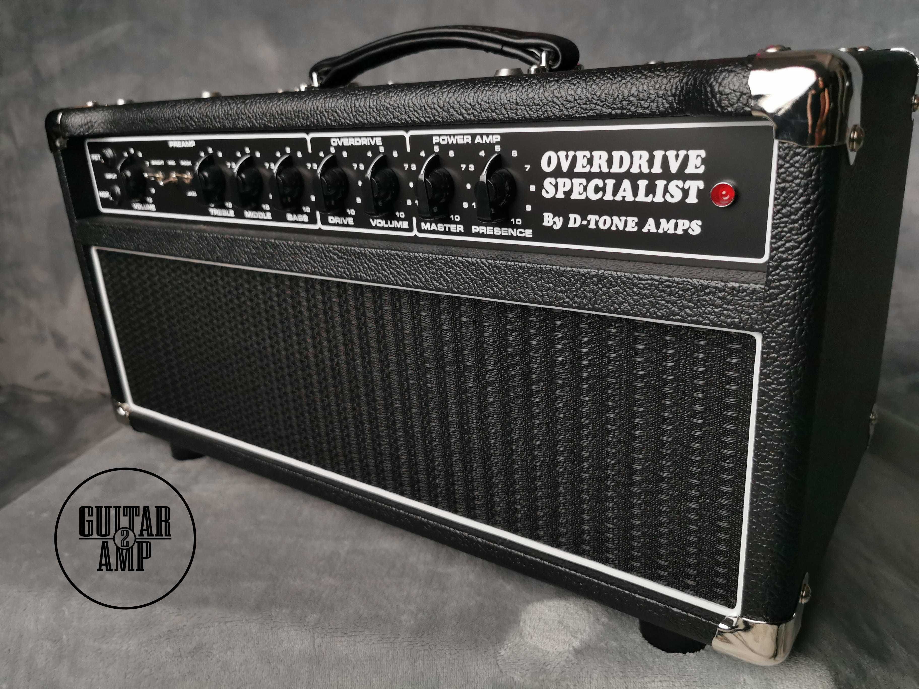 D-Tone Amps - Overdrive Specialist 50w head (Dumble ODS Special style)