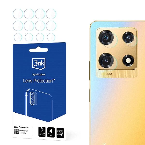 Szkło na aparat 3mk Lens Protection™ hybrydowe na Infinix Note 30 Pro