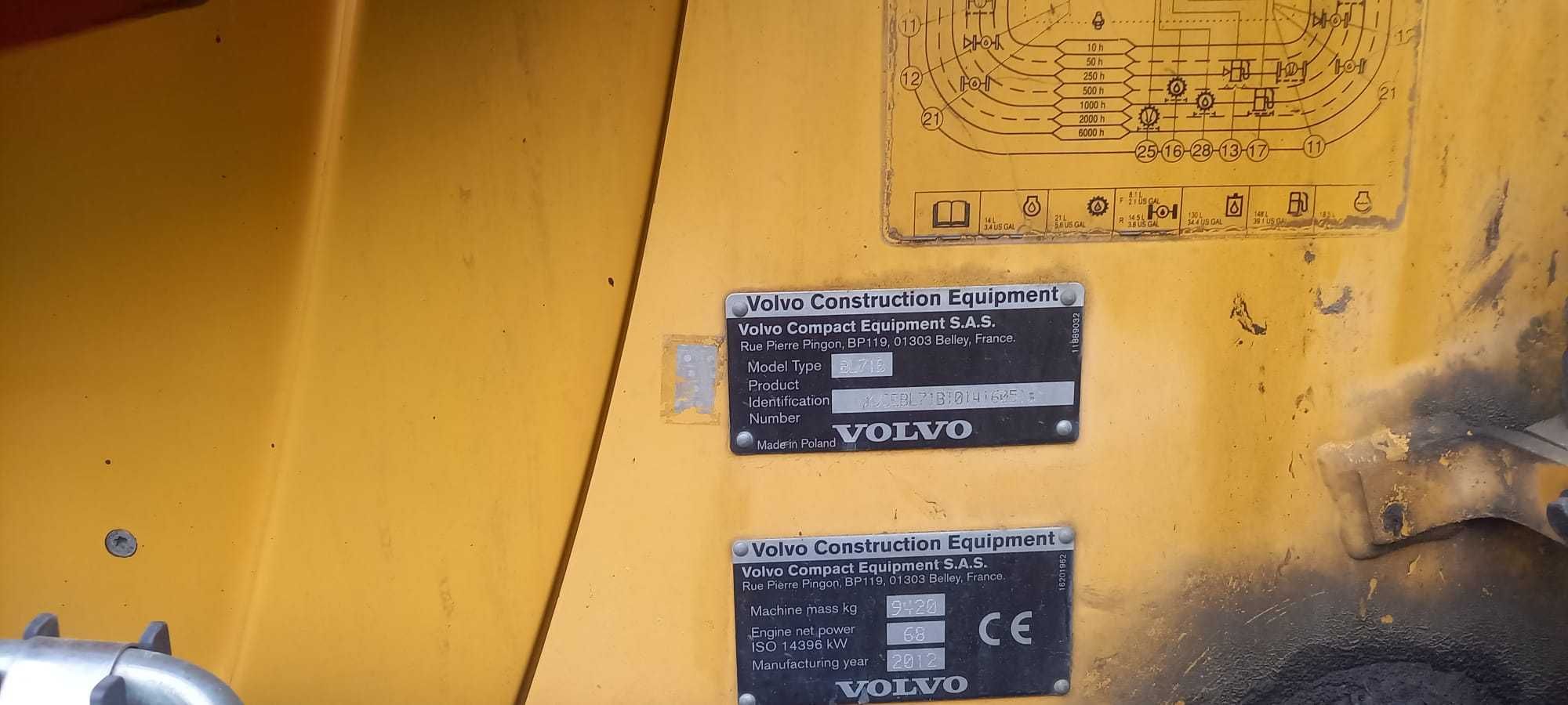 Sprzedam koparko-ładowarkę Volvo BL71B