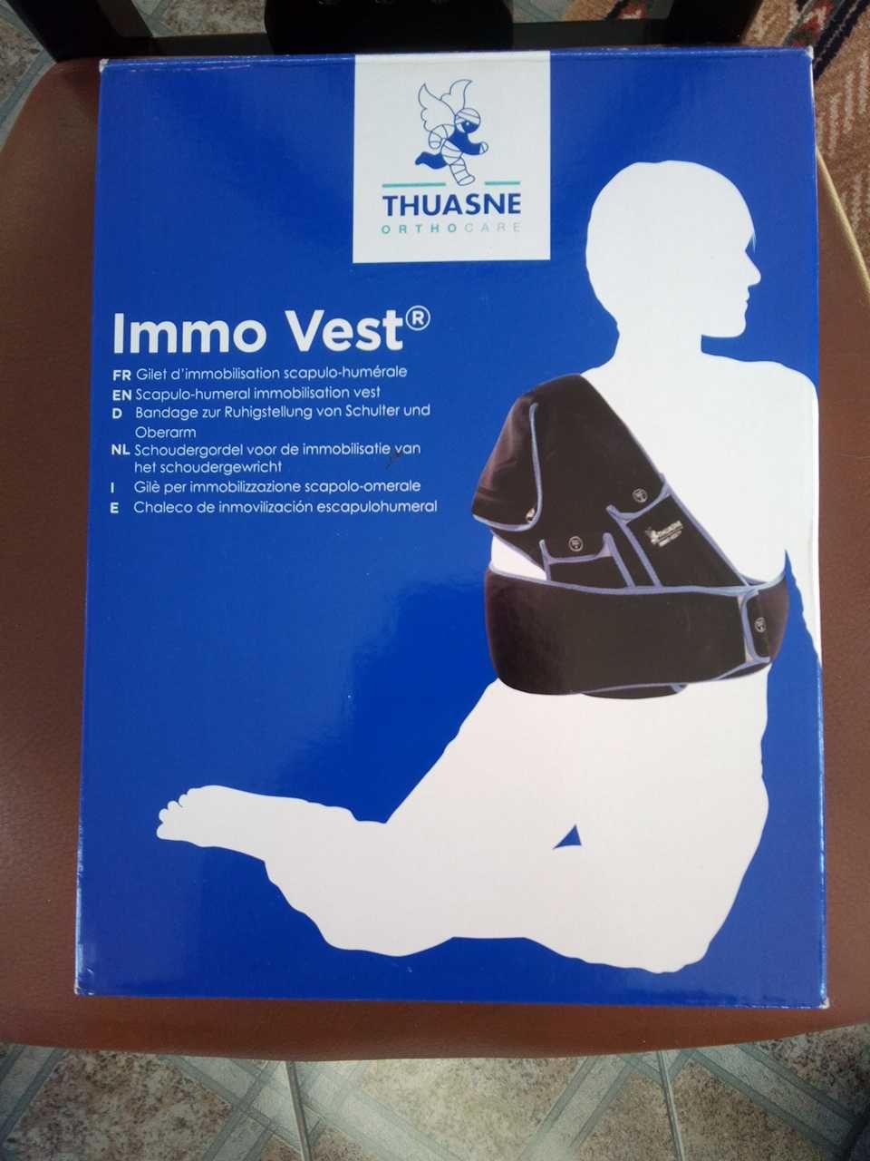 Colete imobilizador de ombro Thuasne Immo Vest, como NOVO!