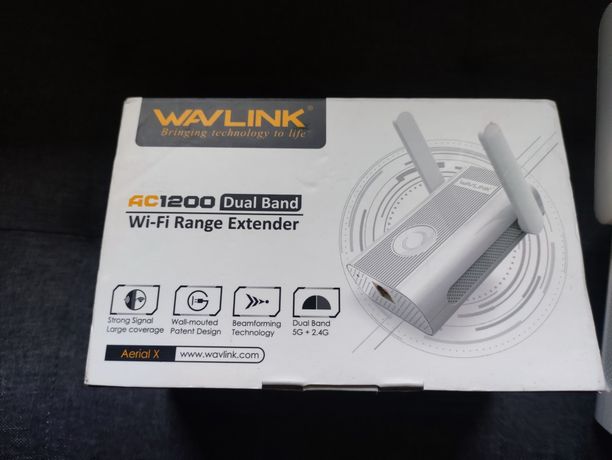 Wzmacniacz sygnału Wi-Fi WavLink AC 1200 2.4 i 5 Ghz