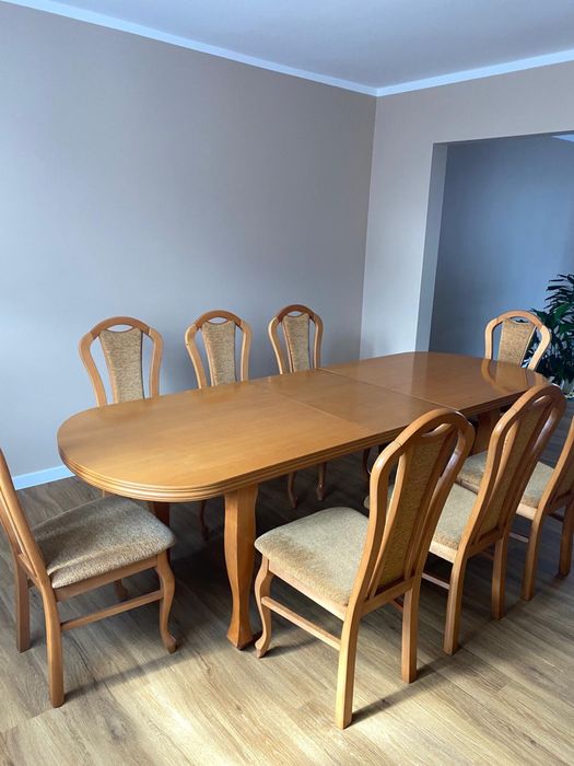 Stół drewniany rozkładany