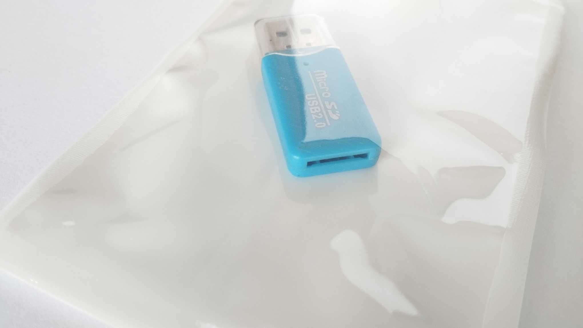 NOVO - Leitor Cartão MicroSD – USB 2.0